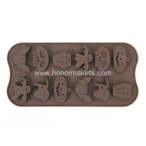 Silicone Halloween chocolate cake mould